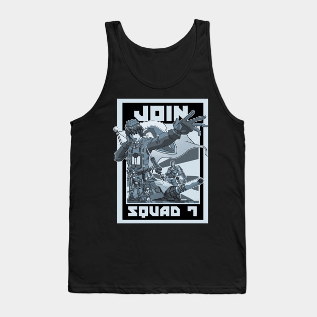 Join Squad 7 Tank Top by CoinboxTees